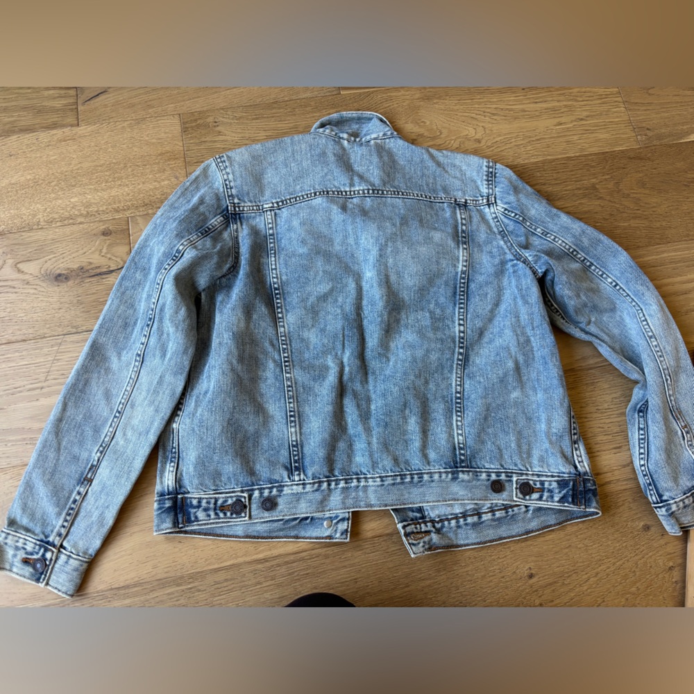 Gap denim jean jacket womens large - Picture 2 of 5